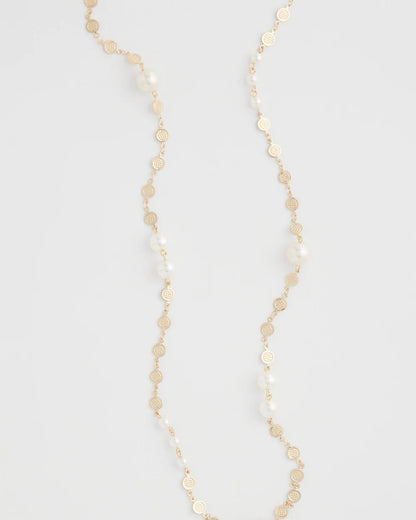 Chico's Women | Pearl and Link Necklace PEARL