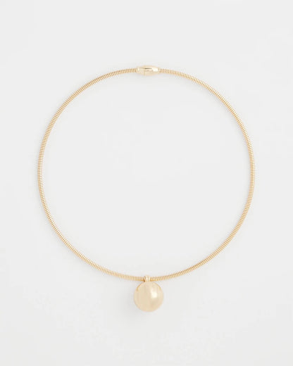 Chico's Women | Gold Bead Collar Necklace GOLD