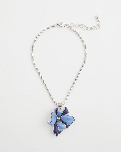 Chico's Women | Blue Flower Pendant BLUE