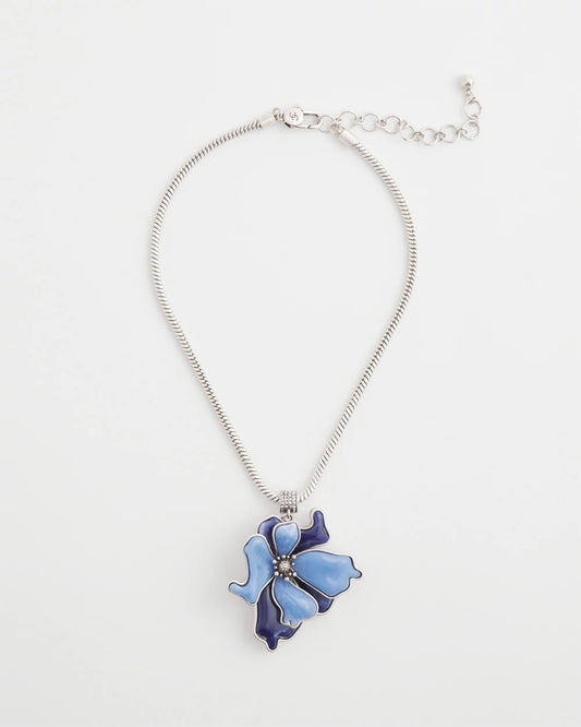 Chico's Women | Blue Flower Pendant BLUE
