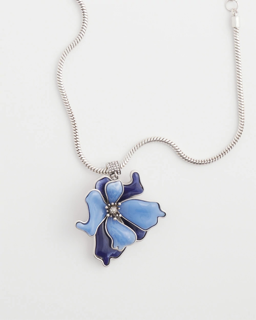 Chico's Women | Blue Flower Pendant BLUE