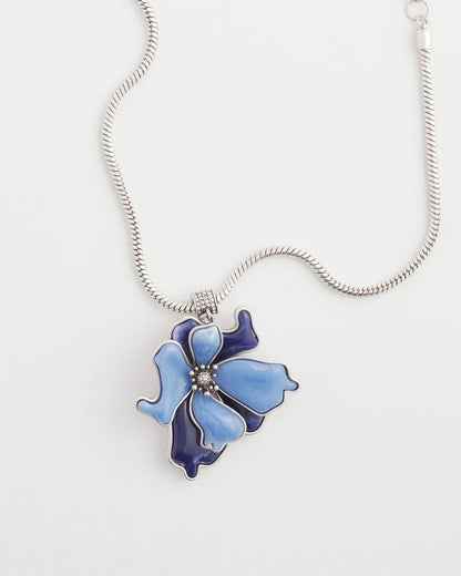 Chico's Women | Blue Flower Pendant BLUE