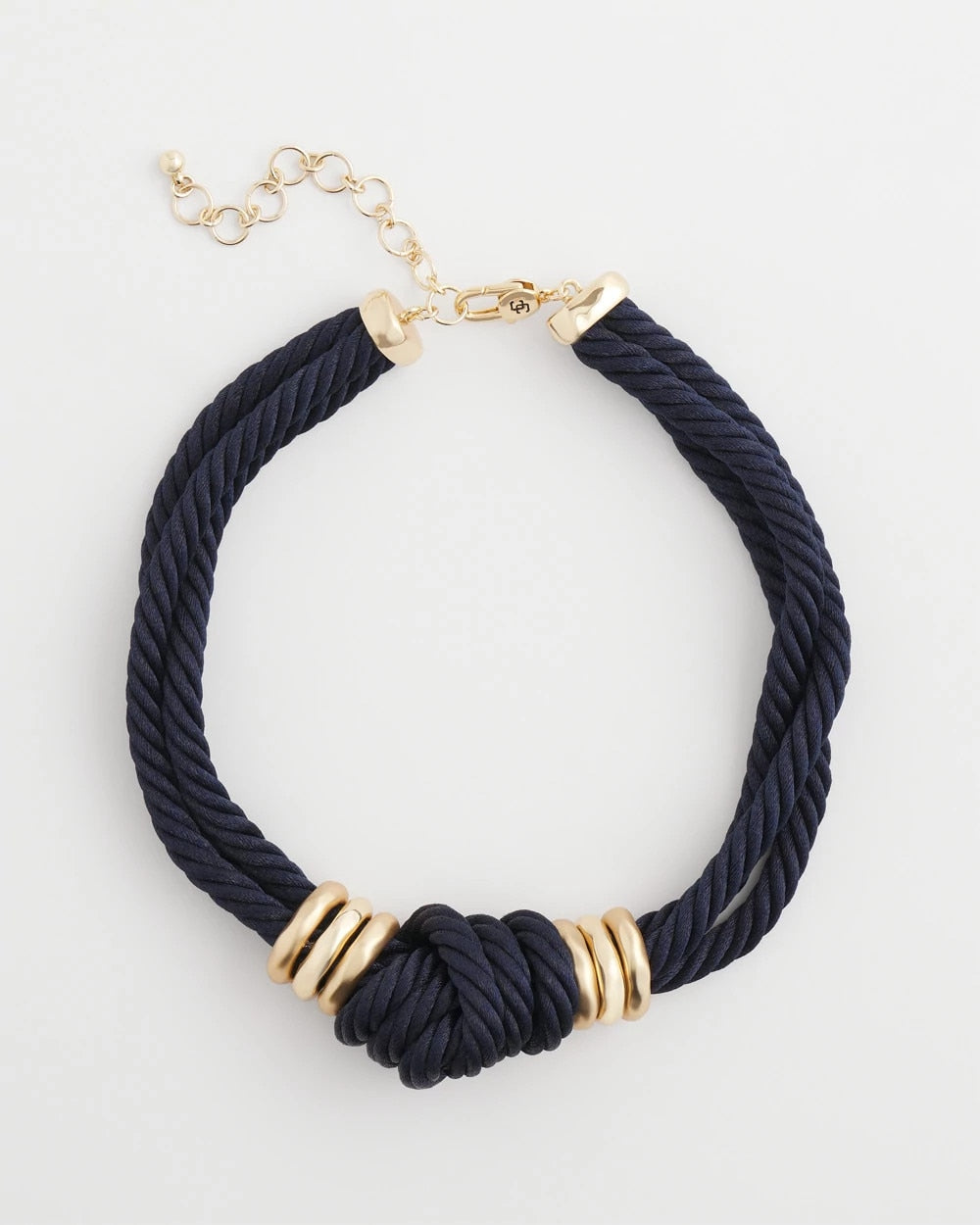 Chico's Women | Navy Knot Rope Necklace NAVY