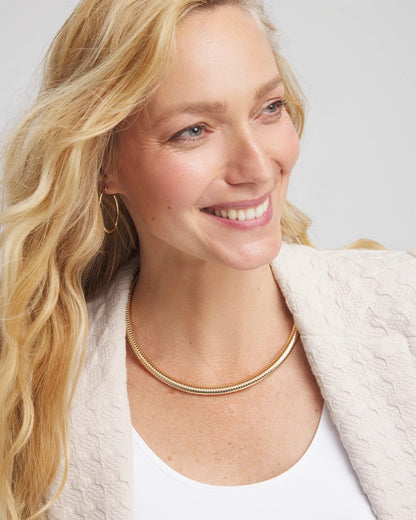 Chico's Women | Mixed Metal Link Triple-Strand Necklace MIXED METALS
