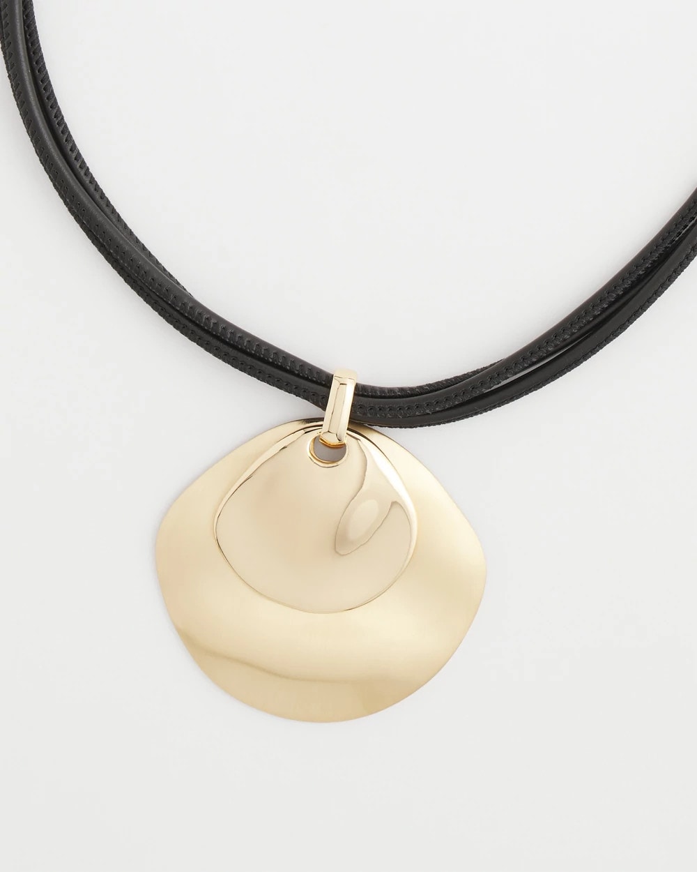 Chico's Women | Gold Pendant On Cord GOLD
