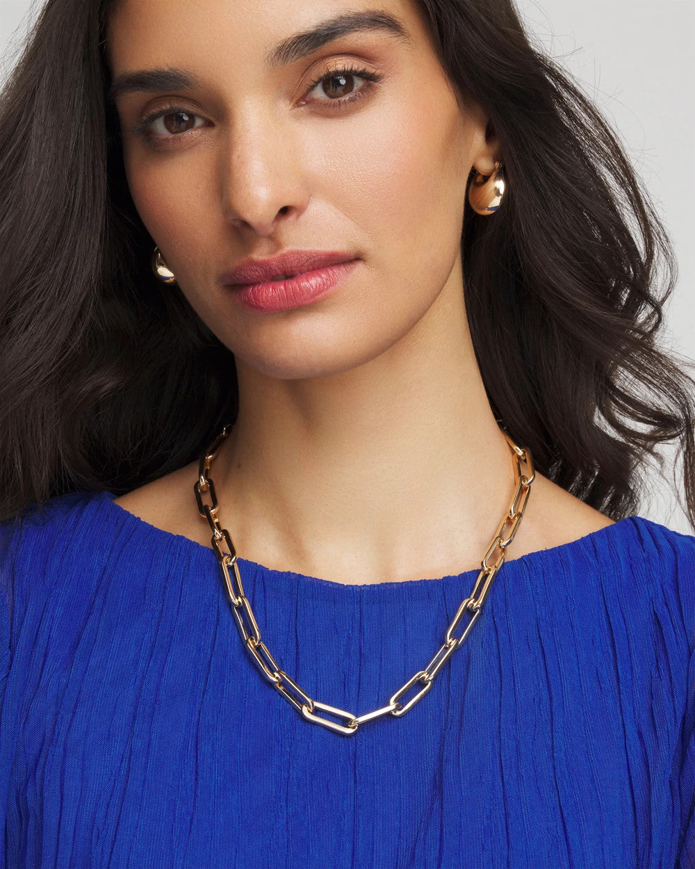 Chico's Women | Convertible Three-Strand Chain Necklace GOLD