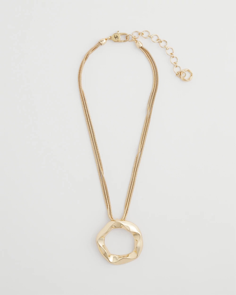 Chico's Women | Short Circle Pendant GOLD