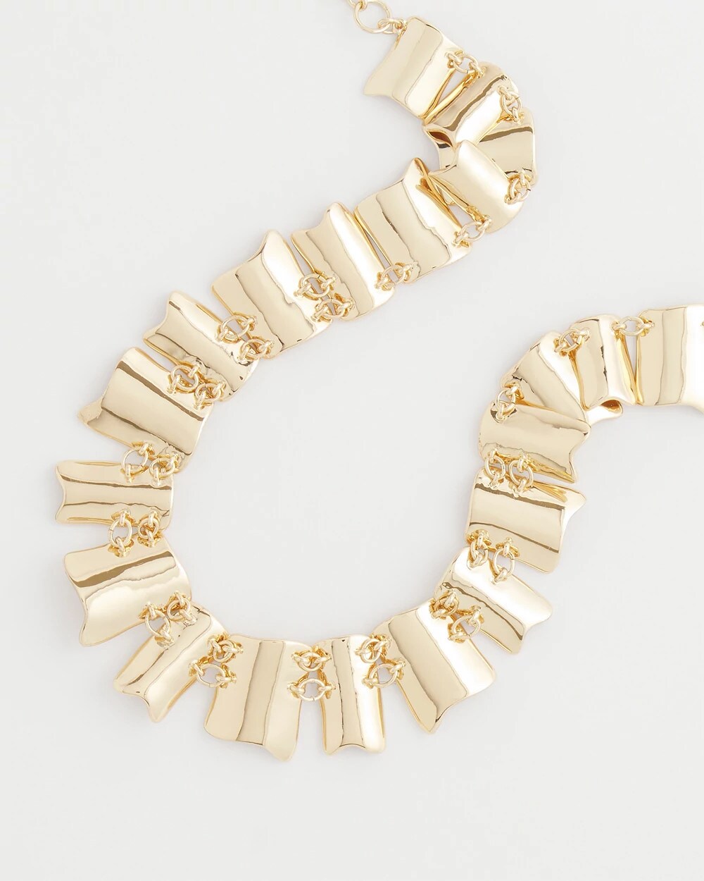 Chico's Women | Gold Wave Collar Necklace GOLD