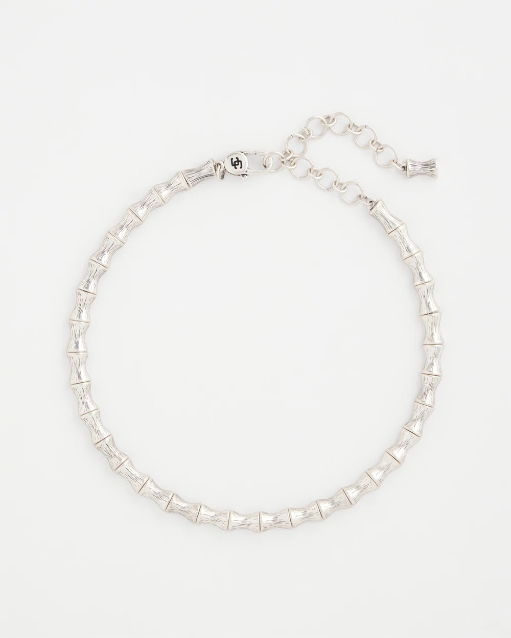 Chico's Women | Silvertone Bamboo Collar Necklace SILVER