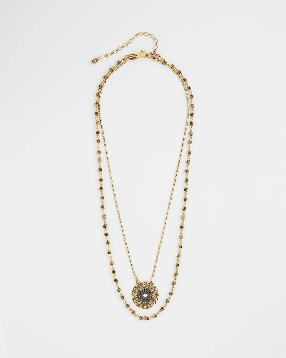 Chico's Women | Convertible Multi-Strand Pendant Necklace GOLD