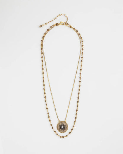 Chico's Women | Convertible Multi-Strand Pendant Necklace GOLD