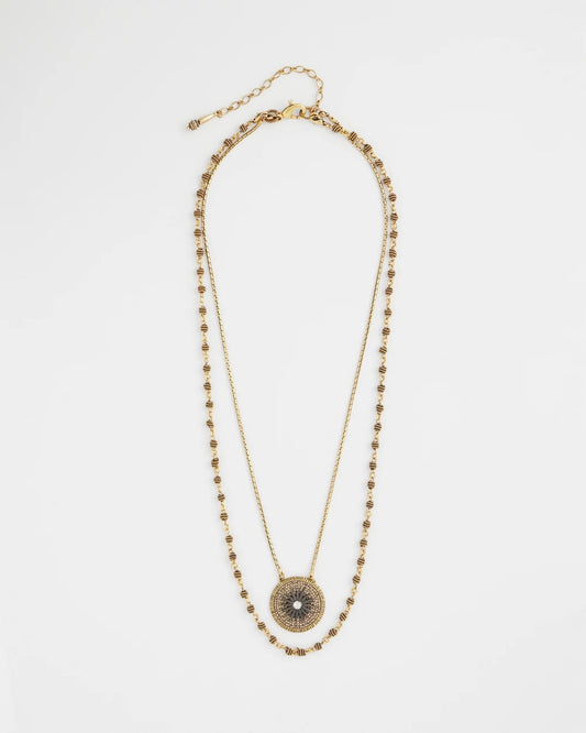 Chico's Women | Convertible Multi-Strand Pendant Necklace GOLD