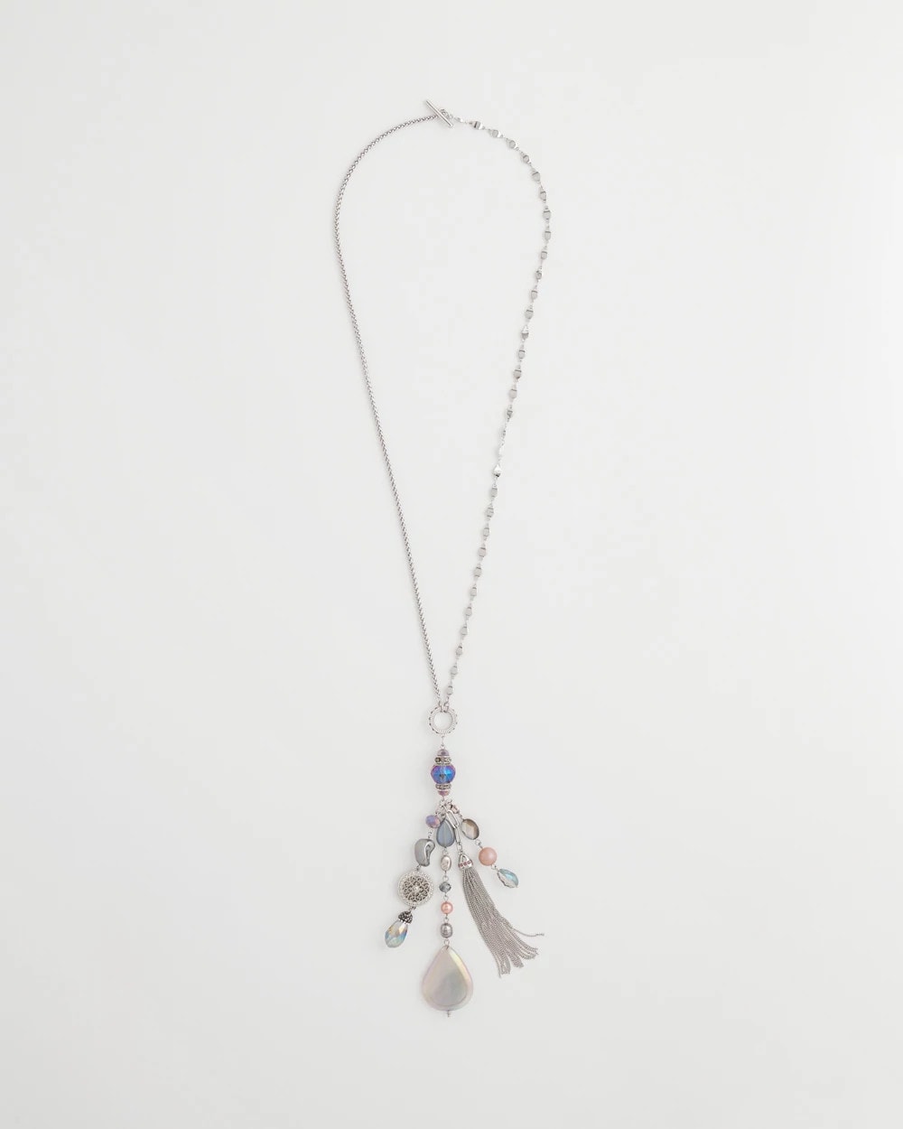 Chico's Women | Stone & Shell ​​Twice As Nice Pendant MULTI