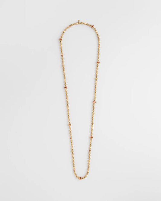 Chico's Women | Art Deco Beaded Necklace GOLD