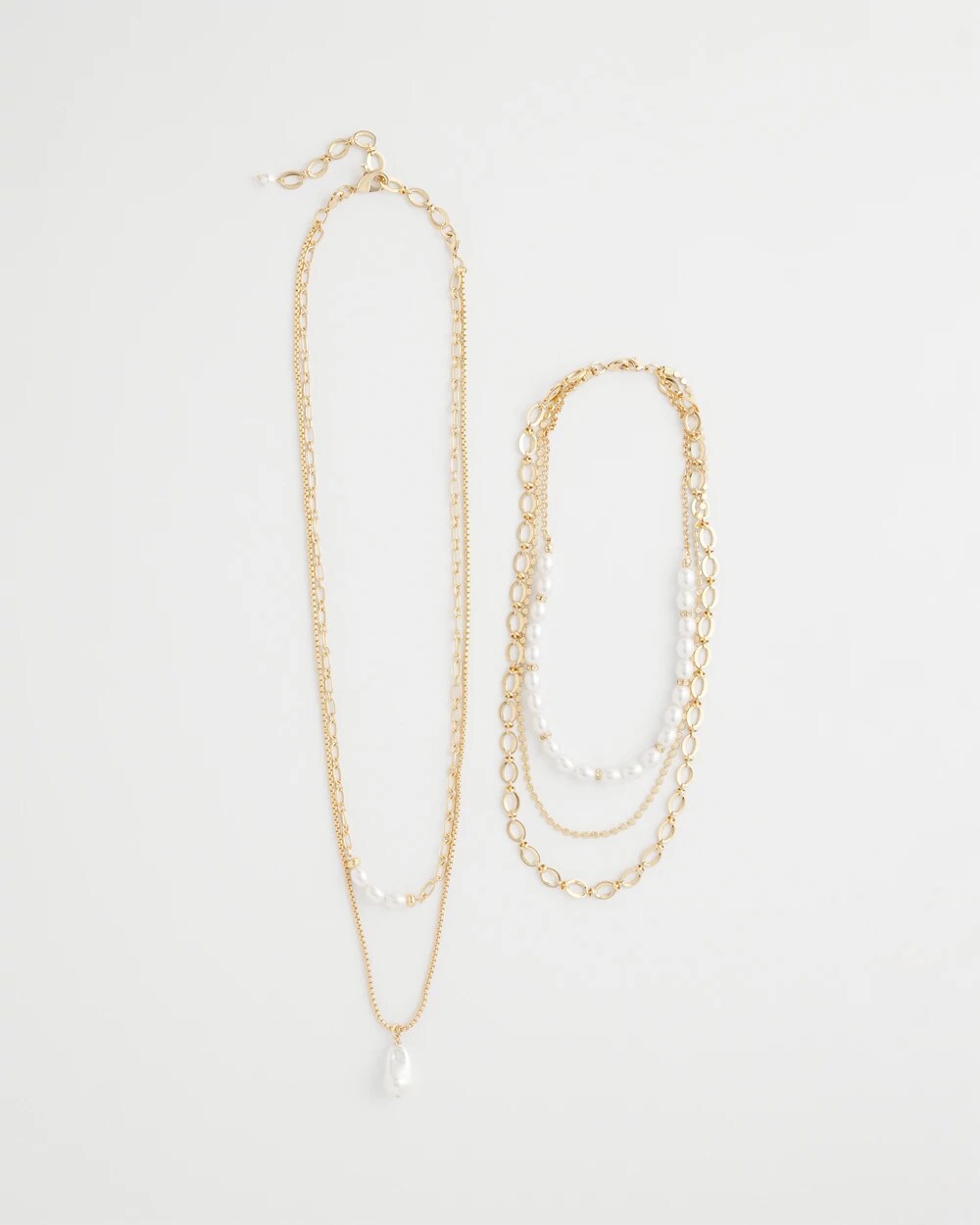 Chico's Women | Convertible Pearl Multistrand Necklace PEARL