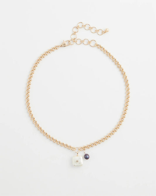 Chico's Women | Freshwater Pearl Pendant Necklace GOLD