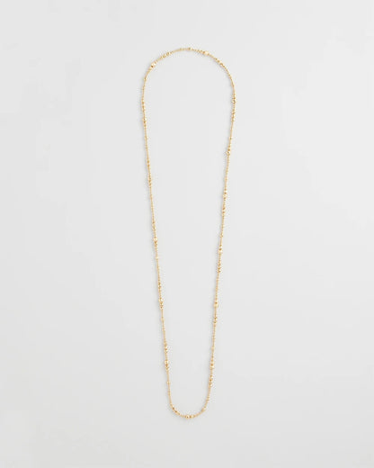 Chico's Women | Goldtone Long Beaded Necklace GOLD