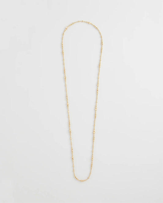 Chico's Women | Goldtone Long Beaded Necklace GOLD