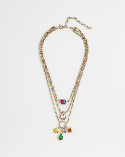 Chico's Women | Multi-Strand Gem Necklace MULTI