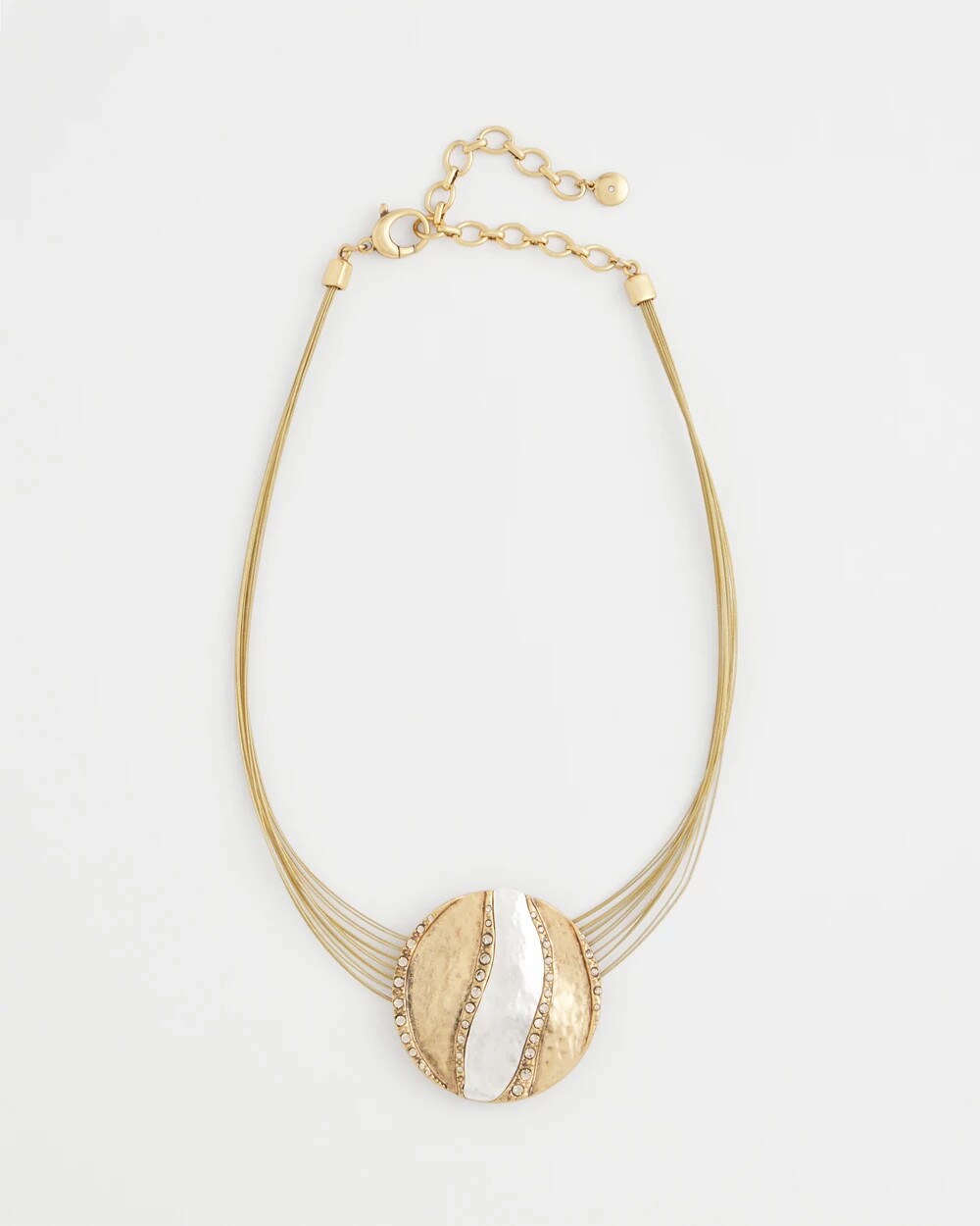Chico's Women | Mixed-Metal Safari Pendant Necklace MIXED METALS