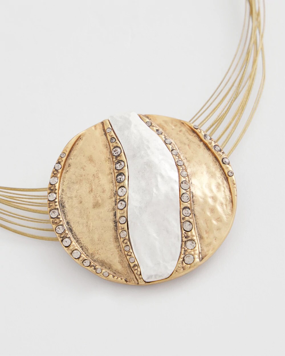 Chico's Women | Mixed-Metal Safari Pendant Necklace MIXED METALS