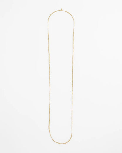 Chico's Women | Long Goldtone Seed Bead Necklace GOLD