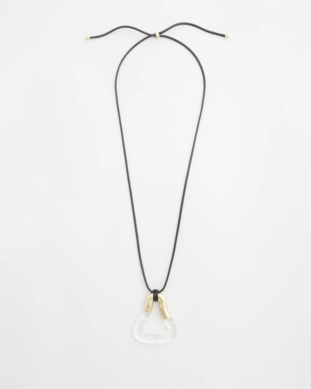 Chico's Women | Adjustable Lucite Pendant Necklace LUCITE