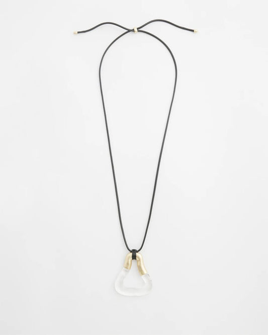 Chico's Women | Adjustable Lucite Pendant Necklace LUCITE