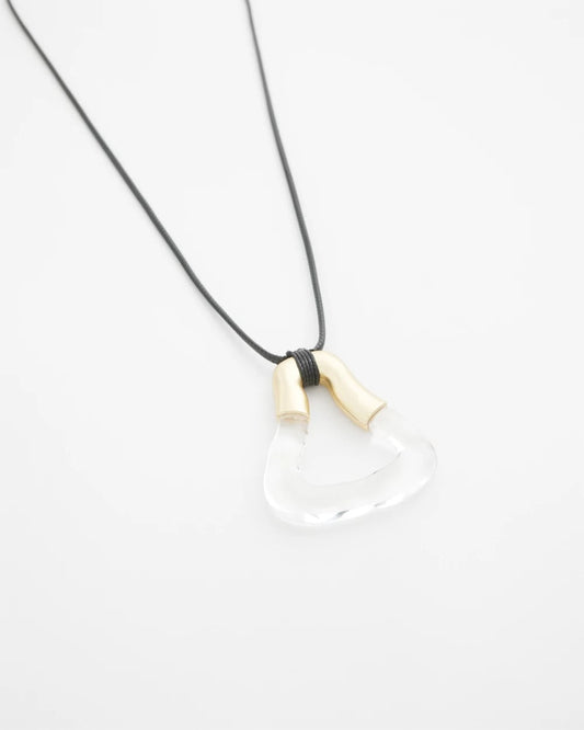 Chico's Women | Adjustable Lucite Pendant Necklace LUCITE