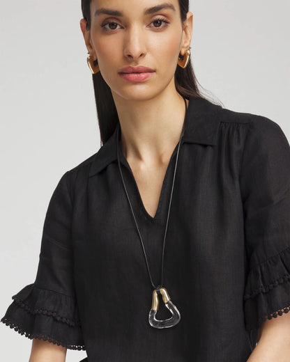 Chico's Women | Adjustable Lucite Pendant Necklace LUCITE