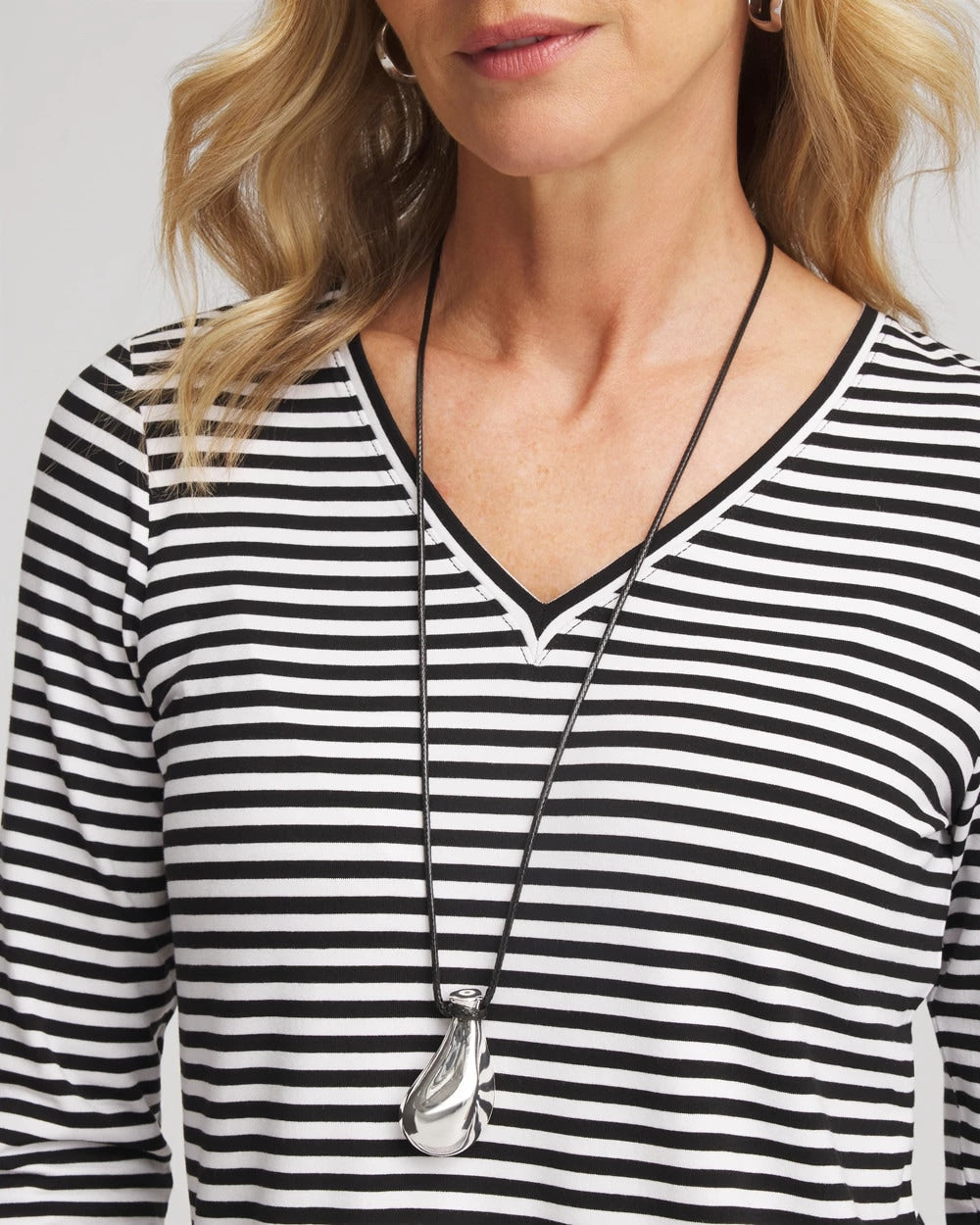 Chico's Women | Silvertone Adjustable Pendant Necklace MIXED METALS
