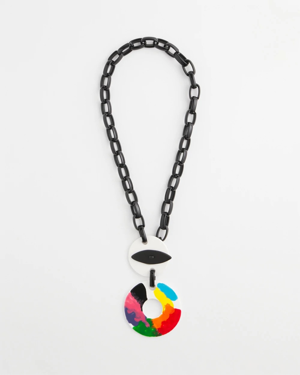 Chico's Women | SYLCA® x Chico's Multi-Color Chain Toggle Necklace MULTI