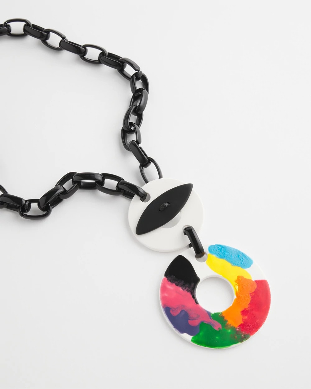 Chico's Women | SYLCA® x Chico's Multi-Color Chain Toggle Necklace MULTI