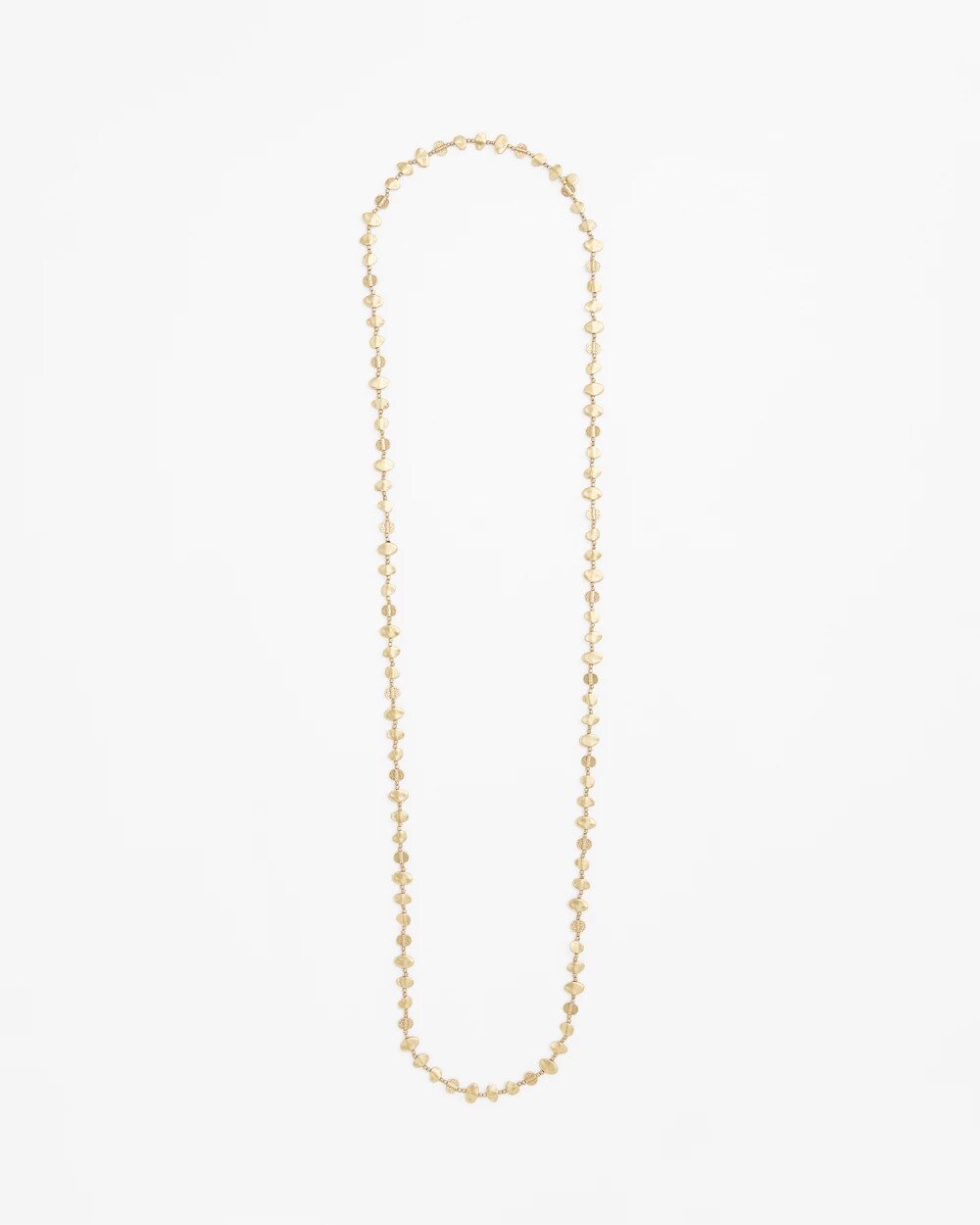 Chico's Women | Gold Nugget Single Strand Necklace GOLD