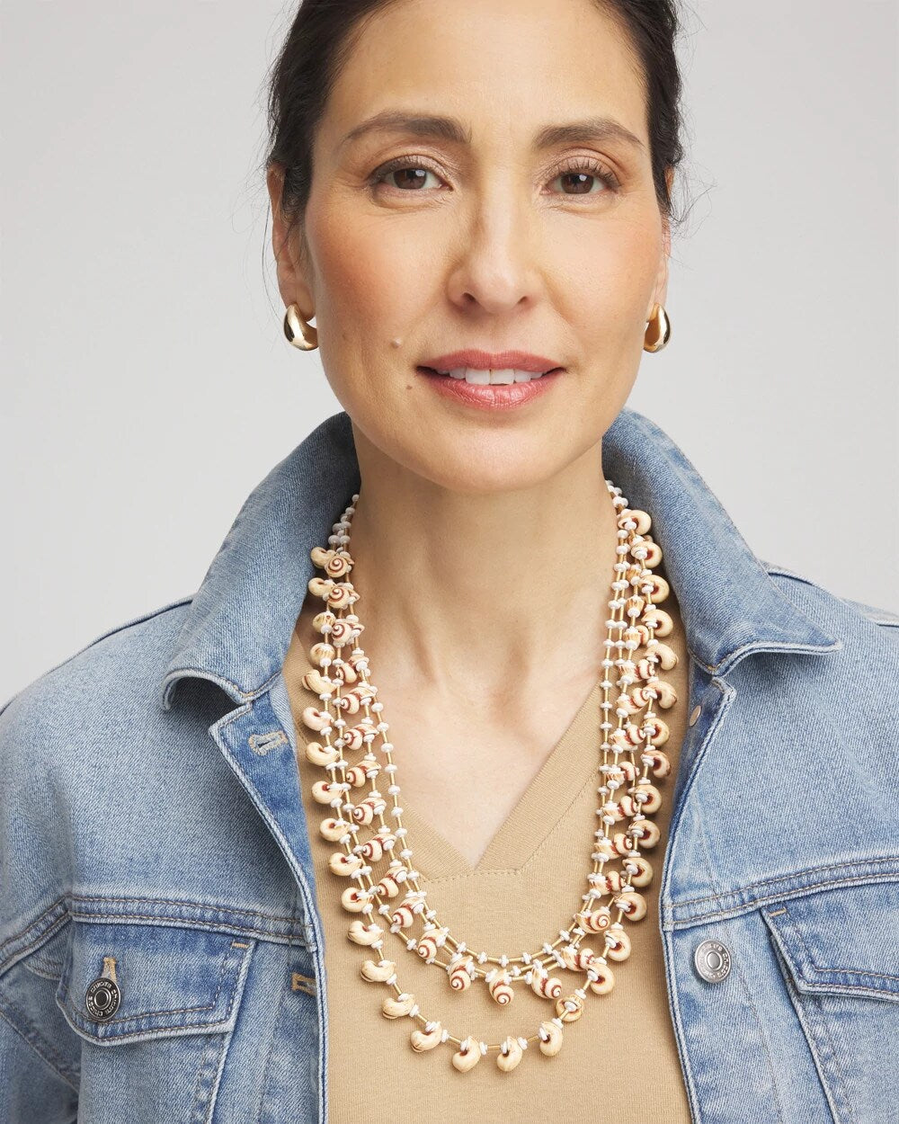 Chico's Women | Multi-Strand Shell Necklace NEUTRAL