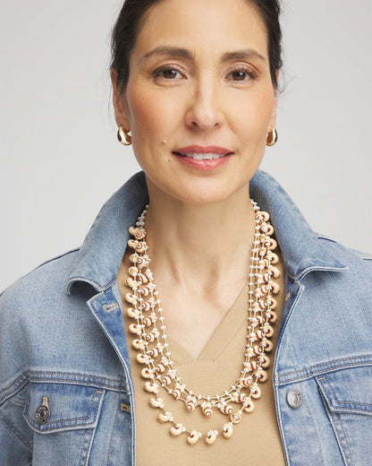Chico's Women | Multi-Strand Shell Necklace NEUTRAL