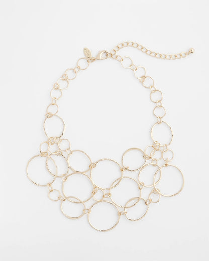 Chico's Women | Short Goldtone Multi-Strand Link Necklace GOLD