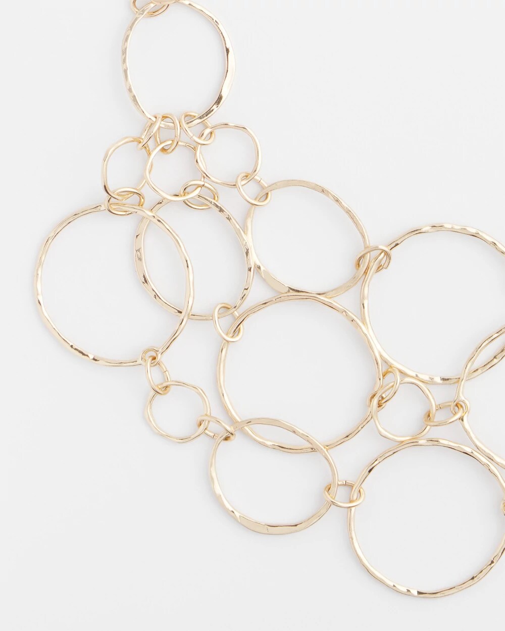 Chico's Women | Short Goldtone Multi-Strand Link Necklace GOLD