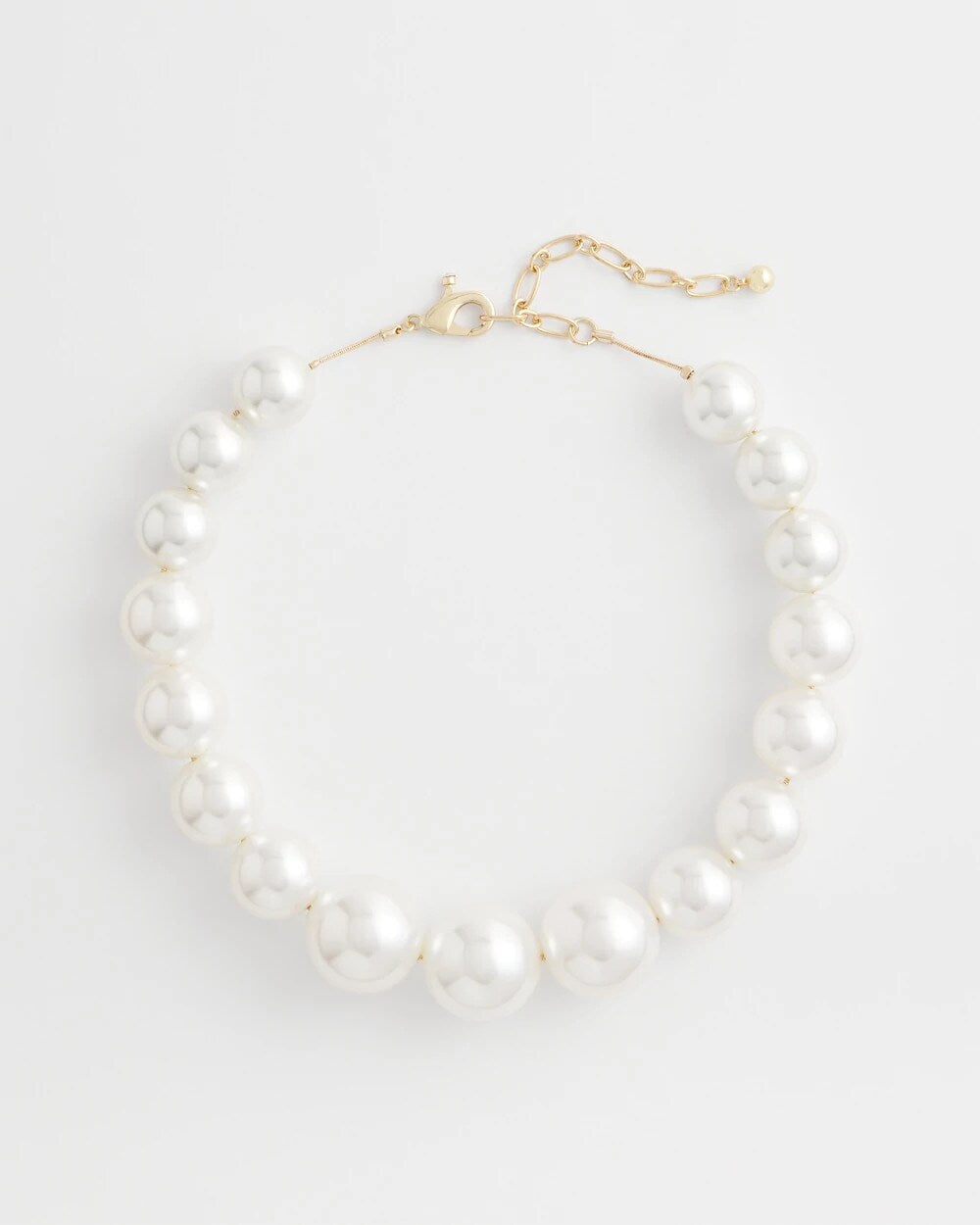 Chico's Women | Large Pearl Collar Necklace PEARL