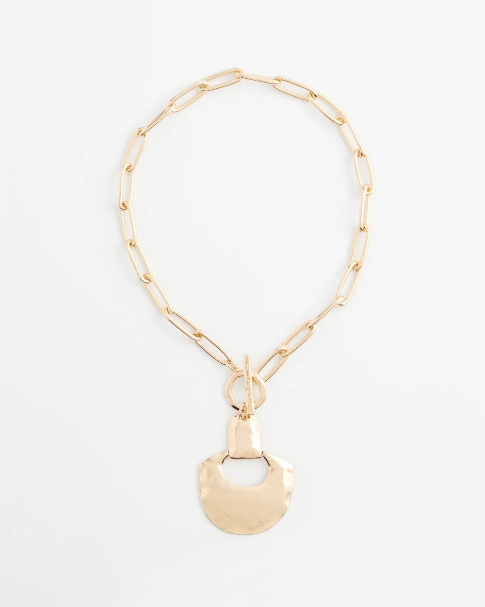 Chico's Women | Goldtone Toggle Pendant Necklace GOLD