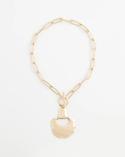 Chico's Women | Goldtone Toggle Pendant Necklace GOLD