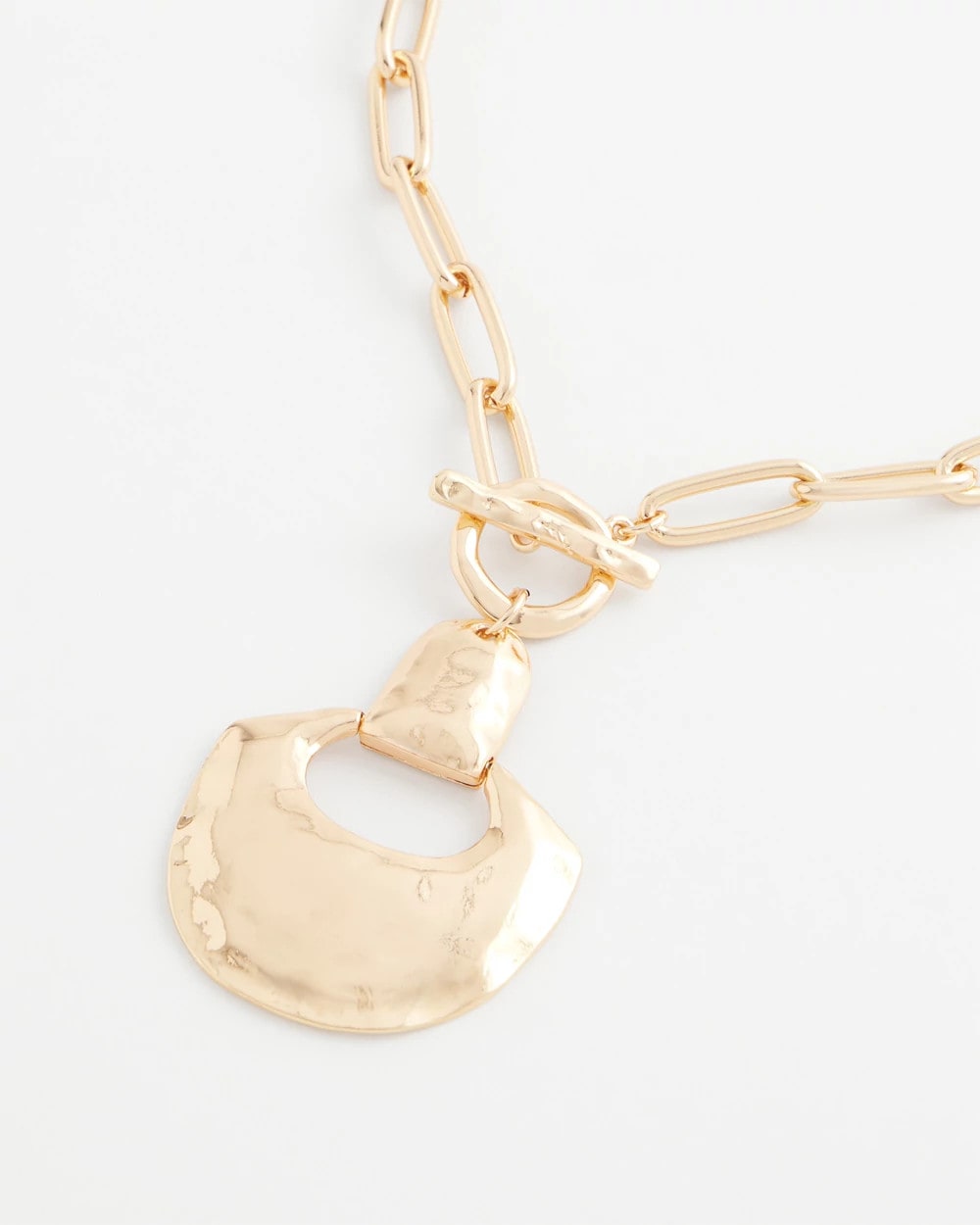 Chico's Women | Goldtone Toggle Pendant Necklace GOLD