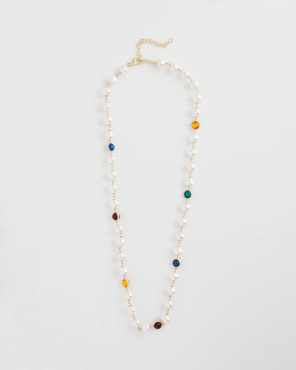 Chico's Women | Beaded Faux Pearl Single-Strand Necklace PEARL