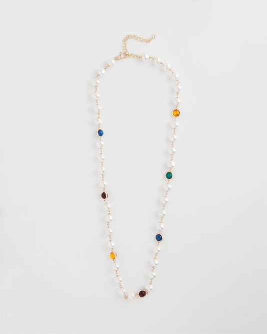 Chico's Women | Beaded Faux Pearl Single-Strand Necklace PEARL