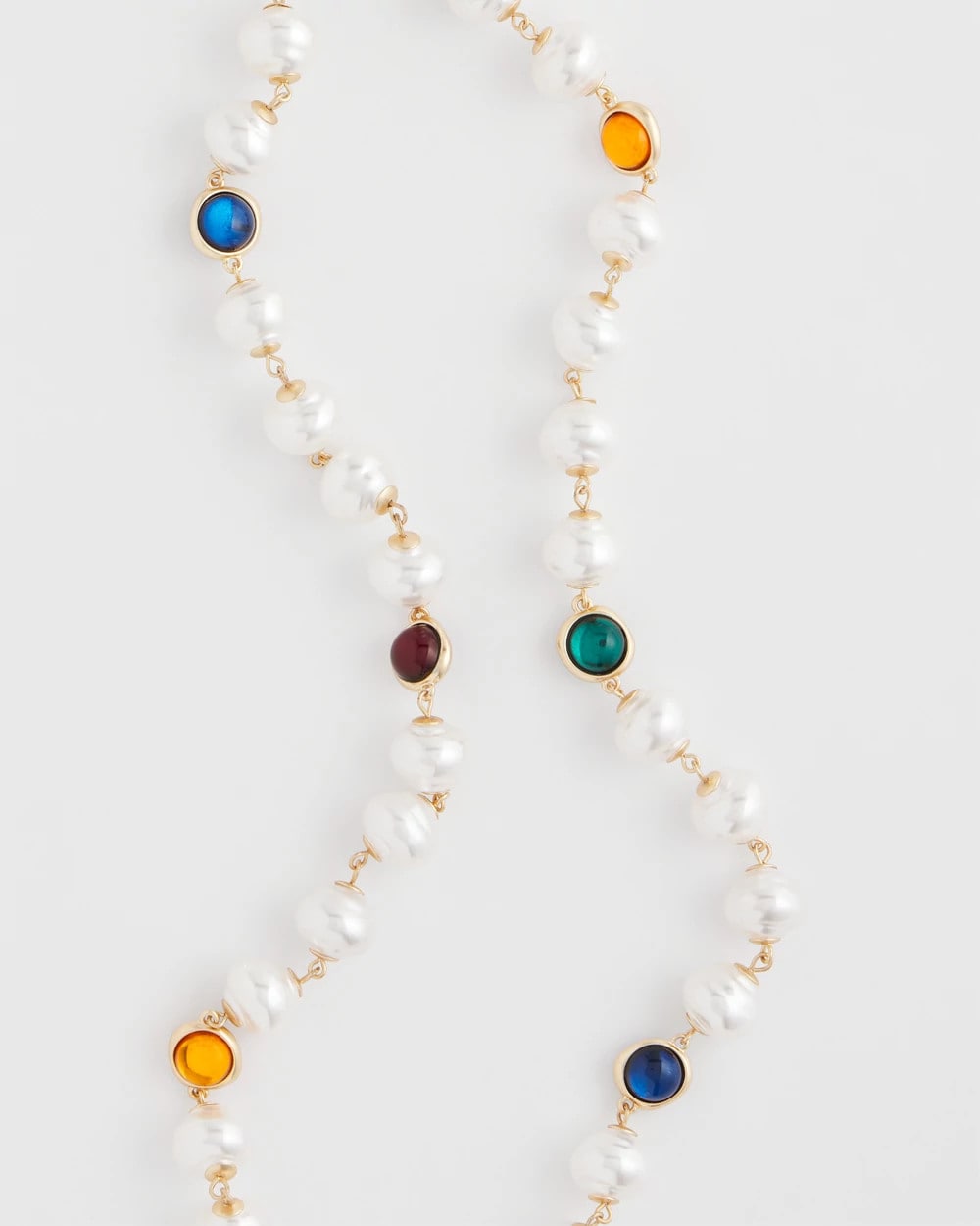 Chico's Women | Beaded Faux Pearl Single-Strand Necklace PEARL