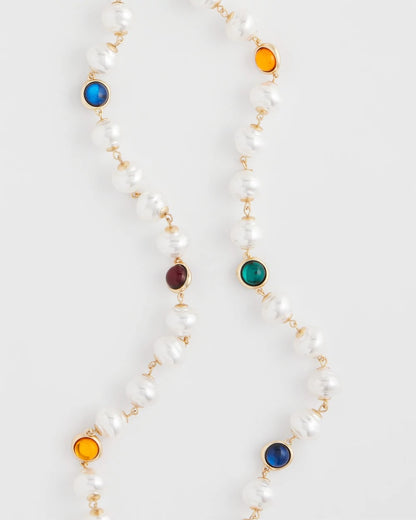 Chico's Women | Beaded Faux Pearl Single-Strand Necklace PEARL