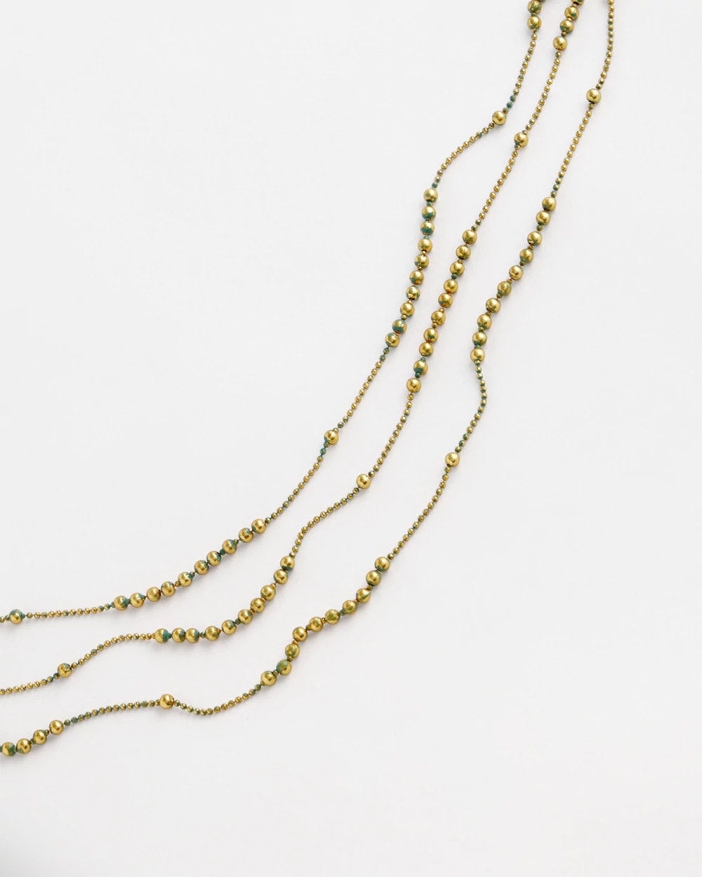 Chico's Women | Multi Strand Gold-Tone Necklace GOLD