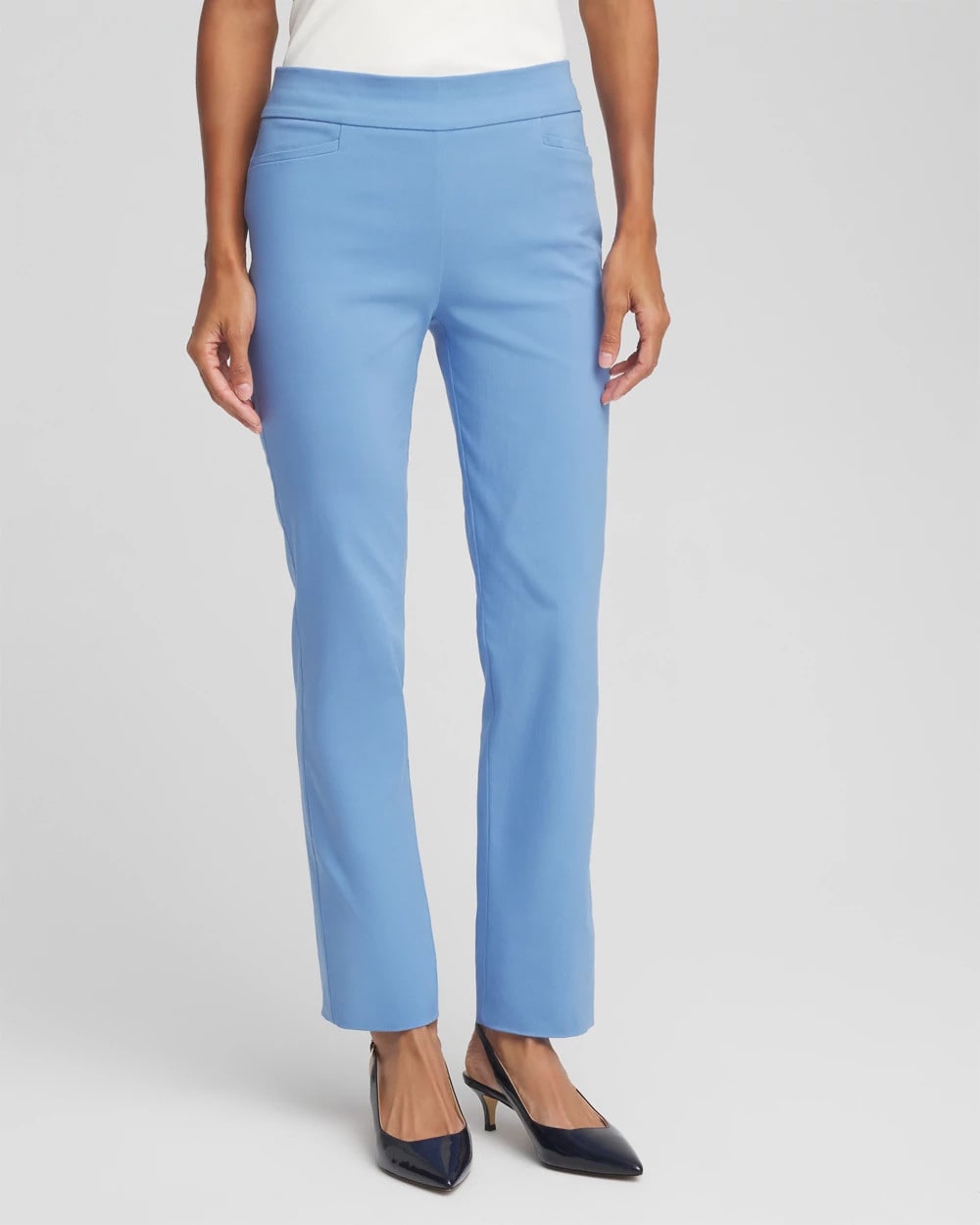 Chico's Women | Brigitte™ Slim Full-Length Pants TIDAL BLUE