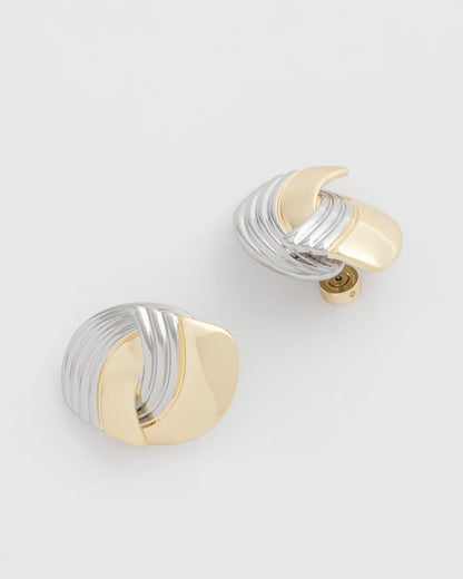 Chico's Women | Mixed Metal Stud Earrings MIXED METALS