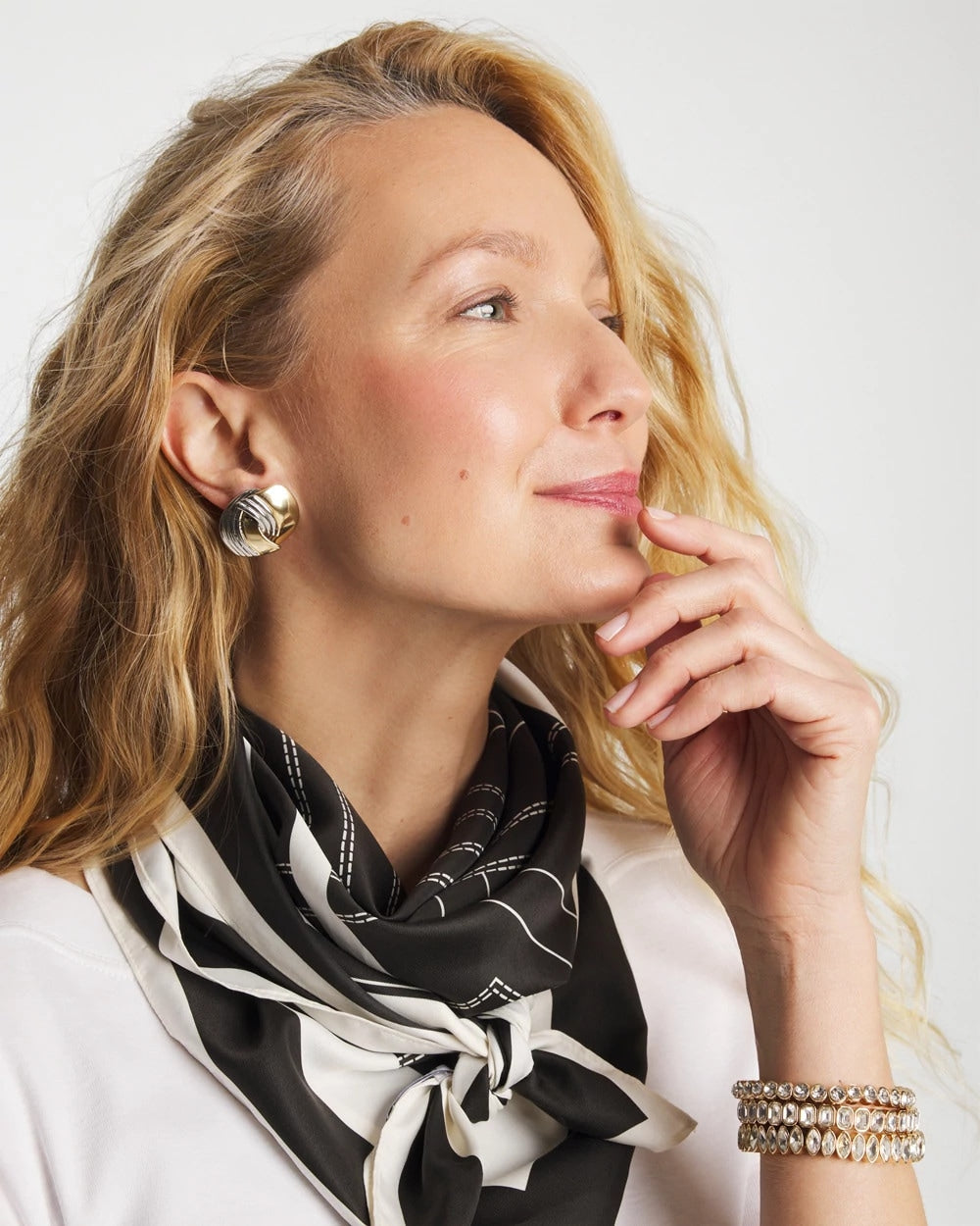 Chico's Women | Mixed Metal Stud Earrings MIXED METALS